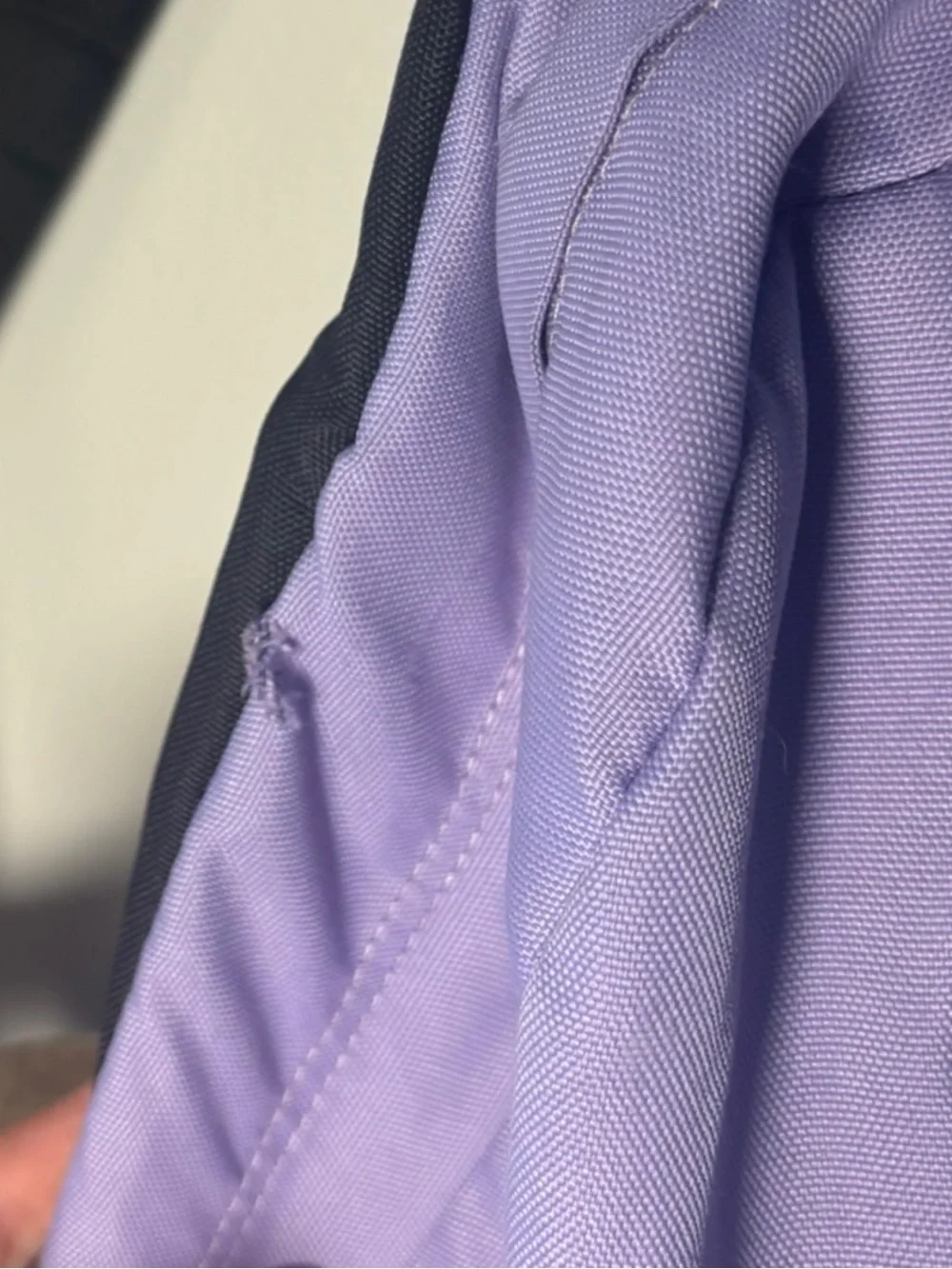 Vans Off The Wall Lavender Purple Backpack Logo School Bag